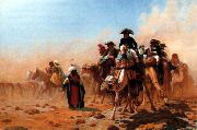 Jean Leon Gerome Napoleon and his General Staff in Egypt oil on canvas